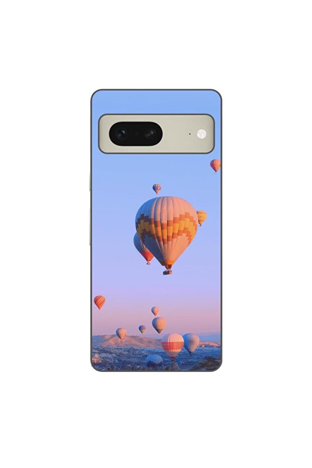 Case compatible with Google Pixel 8 Silicone Gel Tpu Balloon Pattern