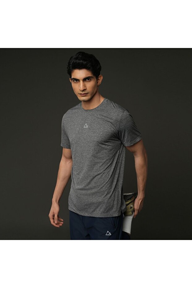 Men Slim Ultralight G-Motion Jacquard Tee