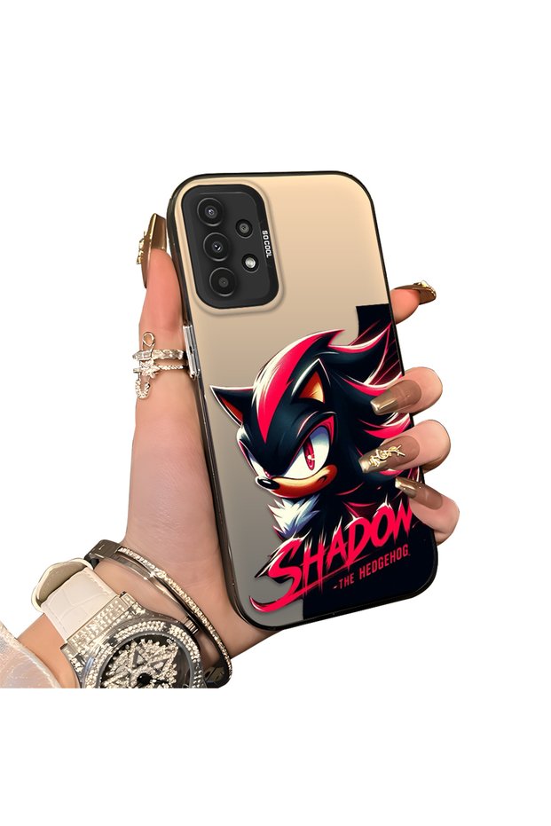 Samsung Galaxy A13 4G/5G Compatible Hard Acrylic Back Silicone Edge Lens Protection Case