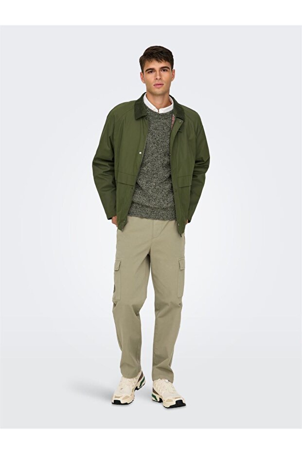 ONSKOSMO JACKET OTW VD Erkek Yeşil Ceket - OS22031626 - 5