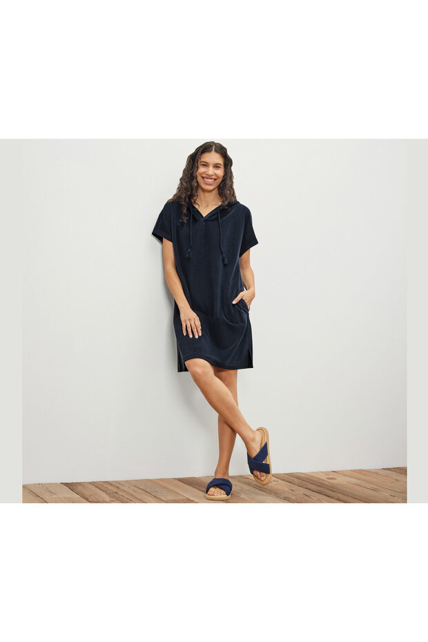 Women's Towel Beach Dress, Blue
