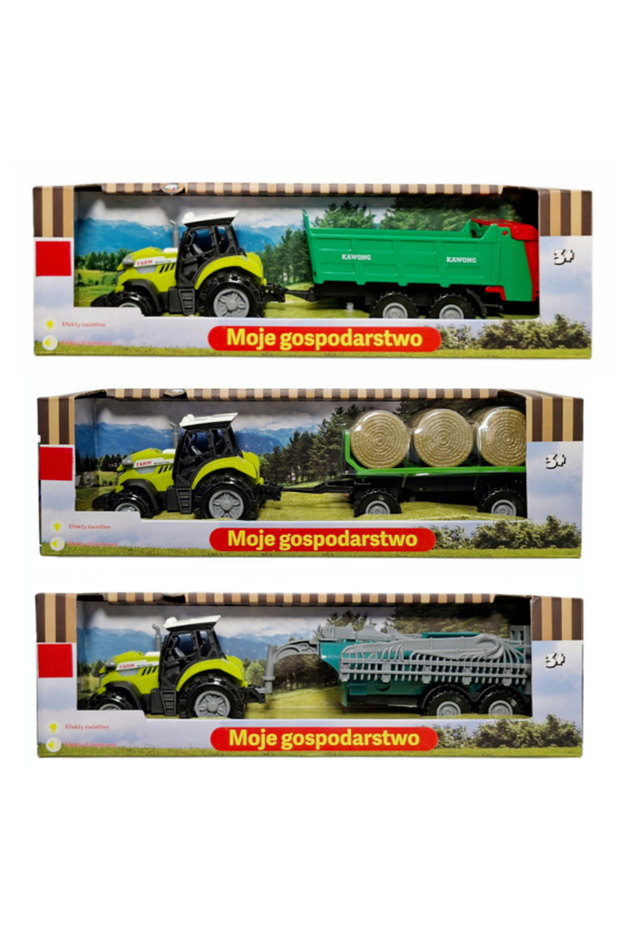 Tractor cu remorcă și axe - 1