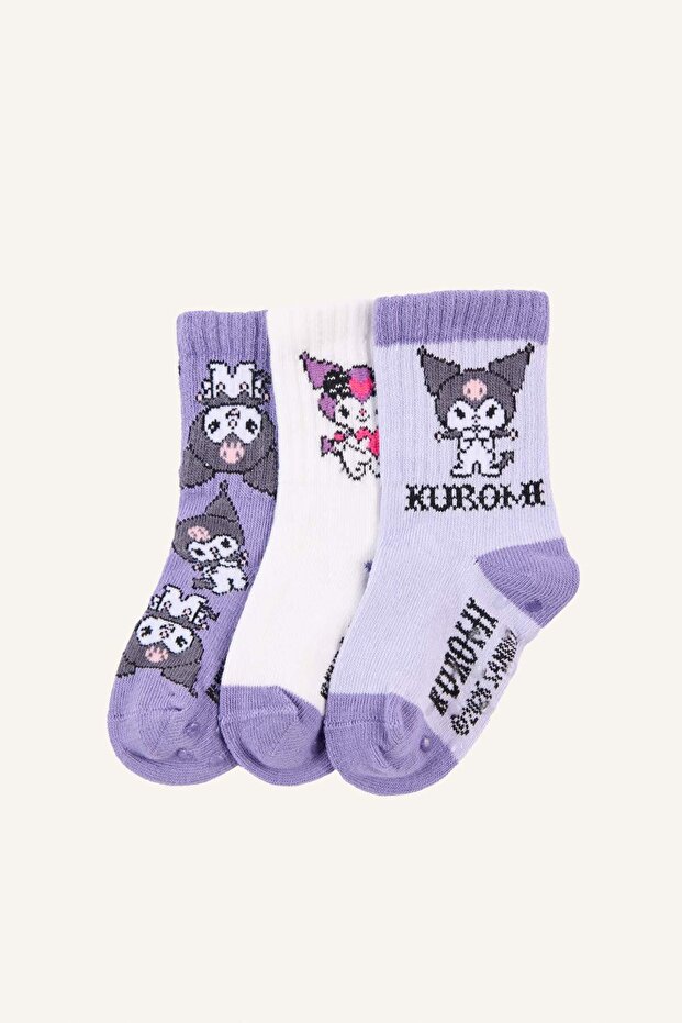 Hello Kitty 3-Pack Long Socks Baby Girl H5563A5Ns
