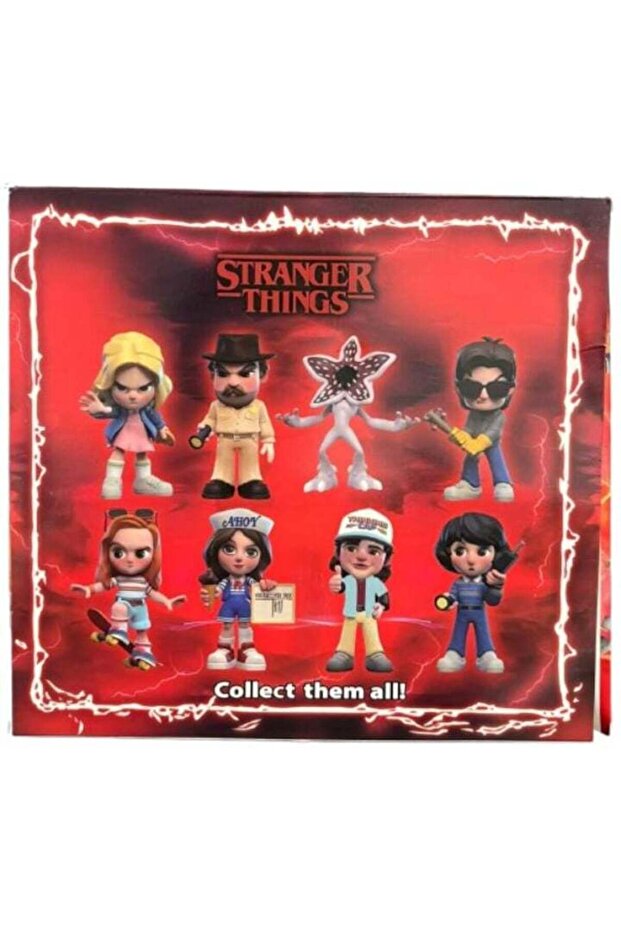 Set Stranger Things, 8 figurine, multicolor, 9 cm - 2