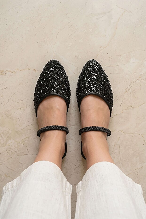 Women's Daily Ballet Flats Inside-Out Office Sandals Shoes