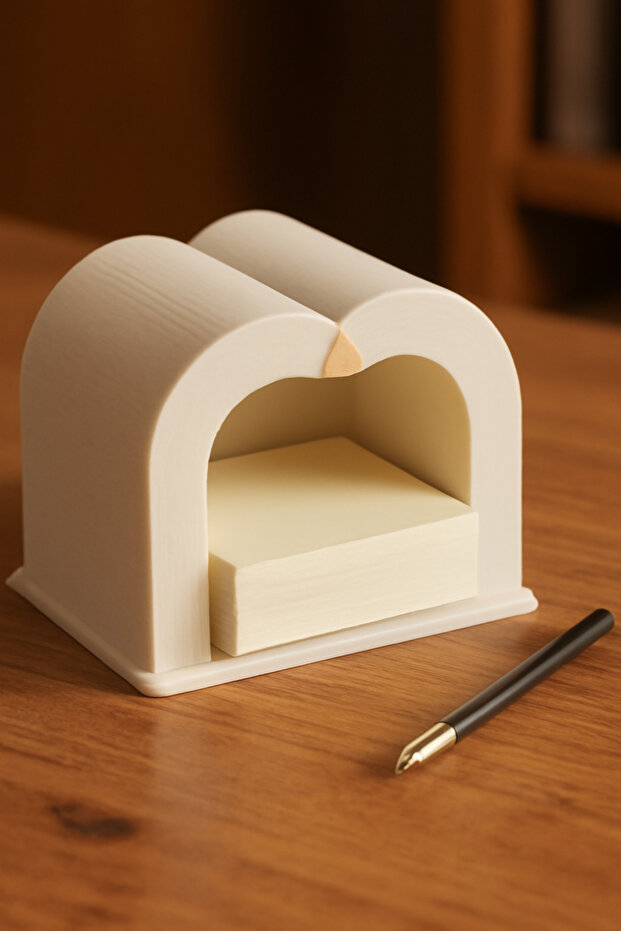 Book Belted Notepad Holder