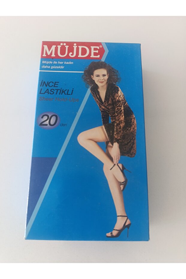 Ten rengi lastikli çorap