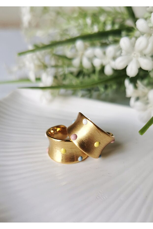 Pastel Confetti Steel Earrings