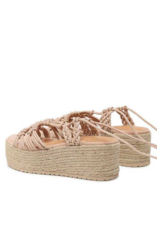 Espadrile de damă RT220681 Bej - 4