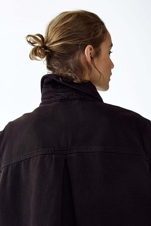 Cotton twill shacket - 4