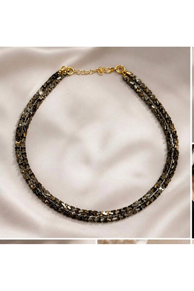 Night Glow Hematite Necklace