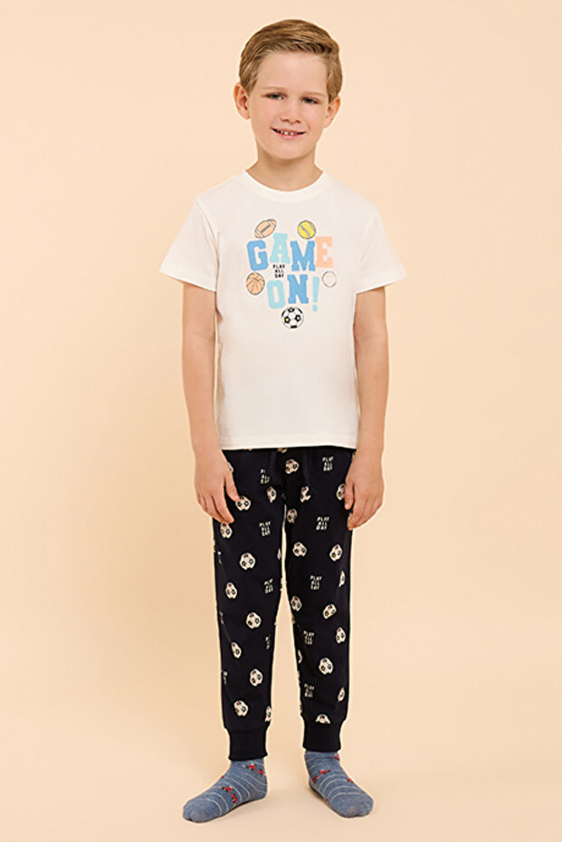 Printed Pyjama Set - 7