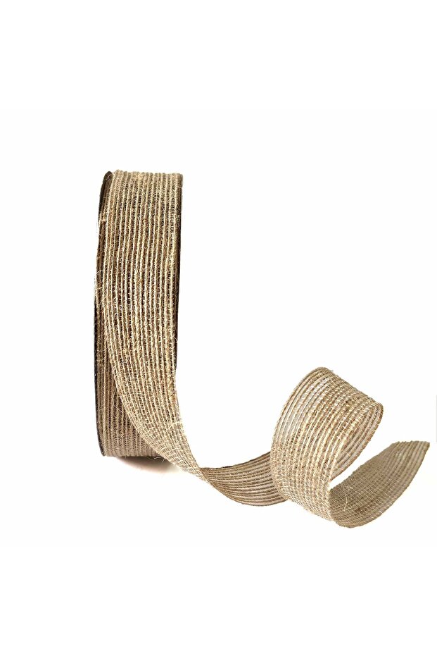 20Meters Jute Burlap Ribbon Solid Rustic Jute Ribbon for DIY Crafts Gift Wrapping