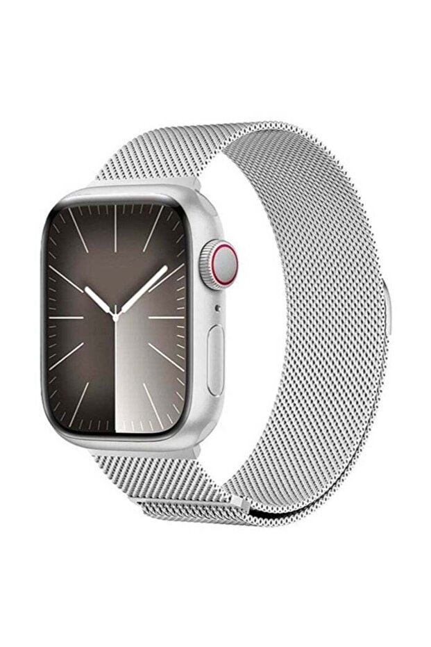 Compatible with Apple Watch Magnetic Mesh Stainless Steel Band, Adjustable Replacement iWatch Strap