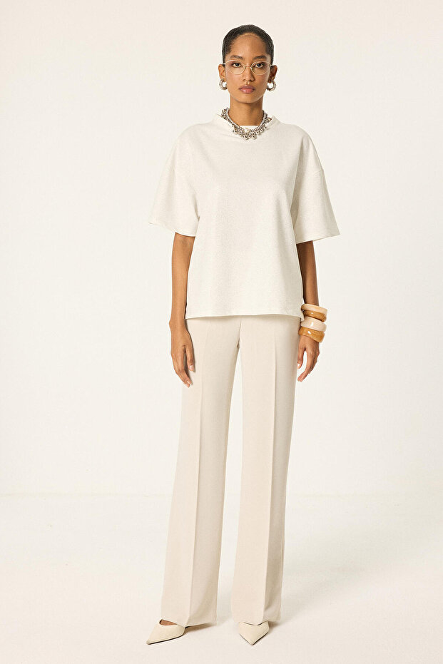Silvery Basic Tshirt - 3