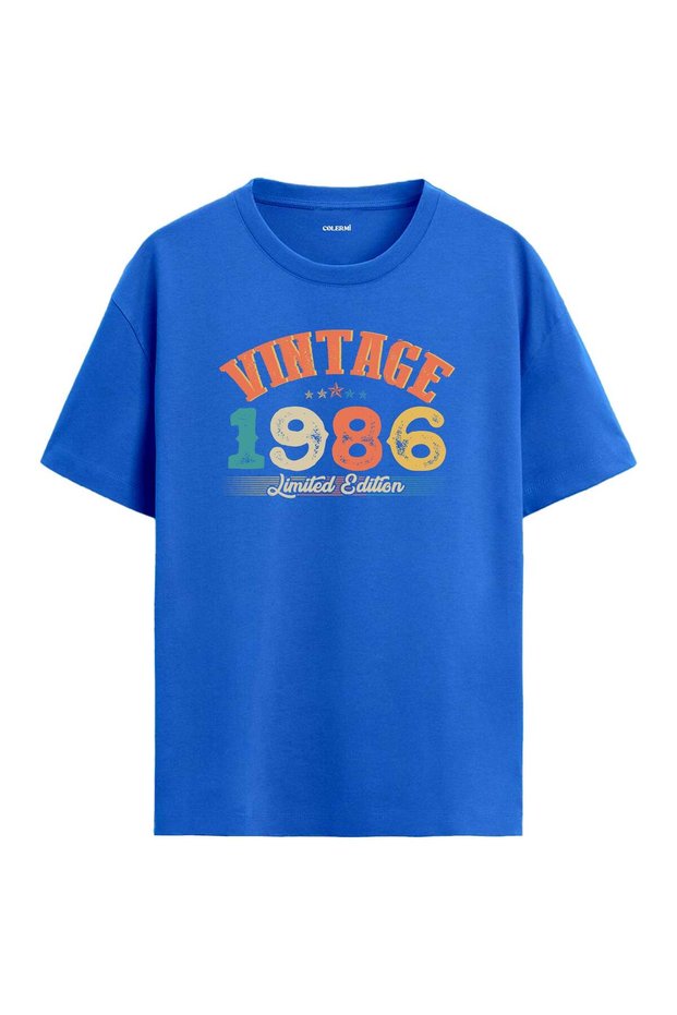 1986 Vintage Echo Oversized T-Shirt