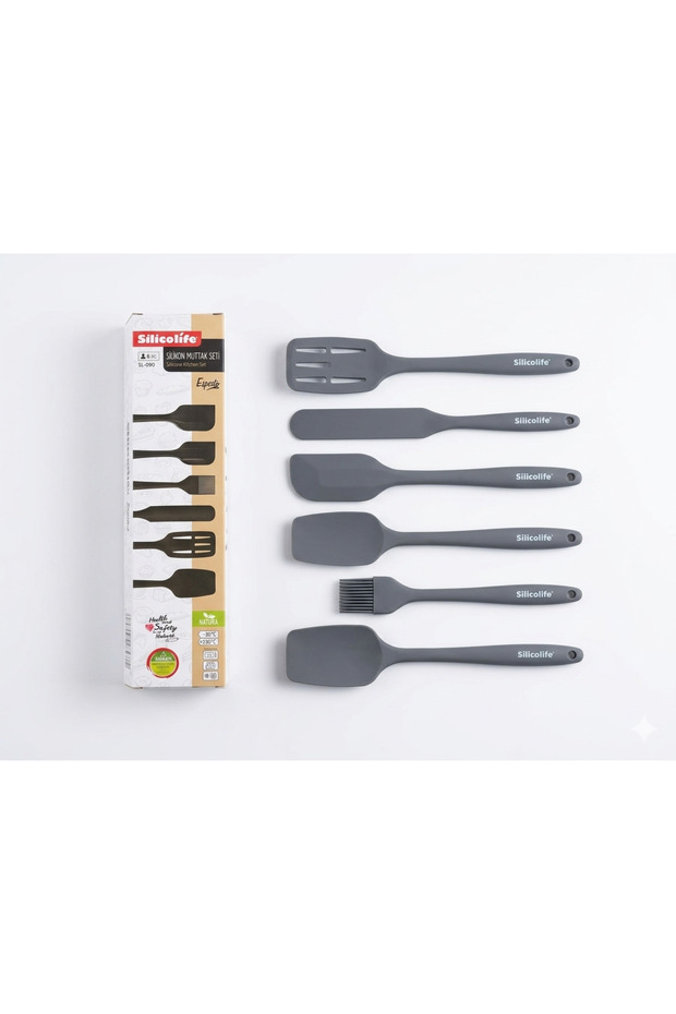 SİLİKON SPATULA KAŞIK SETİ