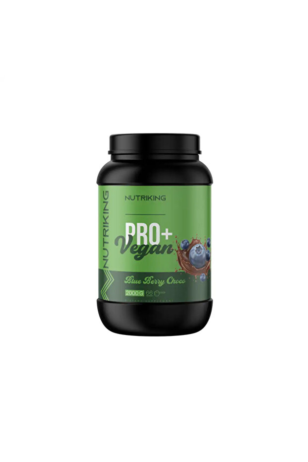 Vegan Protein Powder Pro+ 2000g 66 Servings Blueberry Flavored