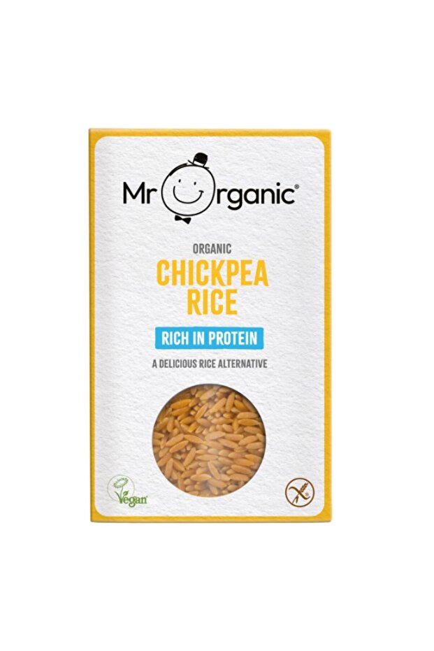 Organic Chickpea Rice - Rich in Proterin, A Delicious Rice Alternative - 250g