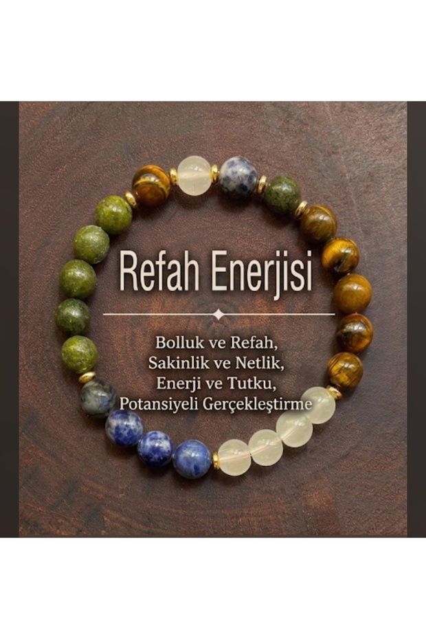 Refah Bolluk Bereket Natural Stone Bracelet