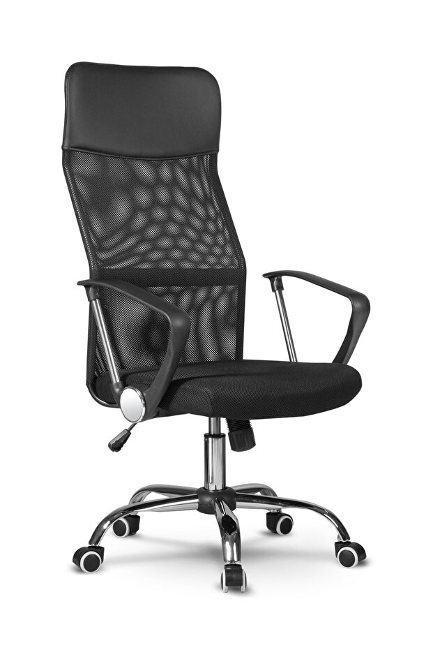Scaun de birou Sydney Micro-Mesh Negru - 2