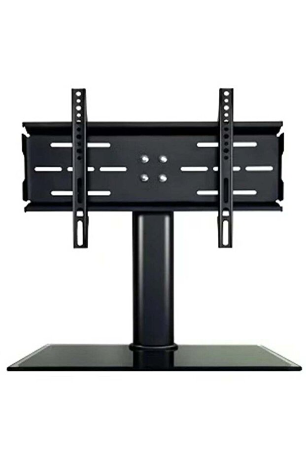 Universal Tabletop TV Stand with Tempered Glass Base – Sleek and Sturdy Design for 26 to 32 Inch TV