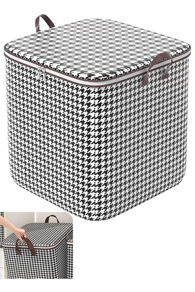 140L Large Storage Bags Clothes Storage Bins Foldable Closet Organizers Storage Containers with Zippers and Handles for Clothing Blanket Comforters Bed Sheets Pillows Toys