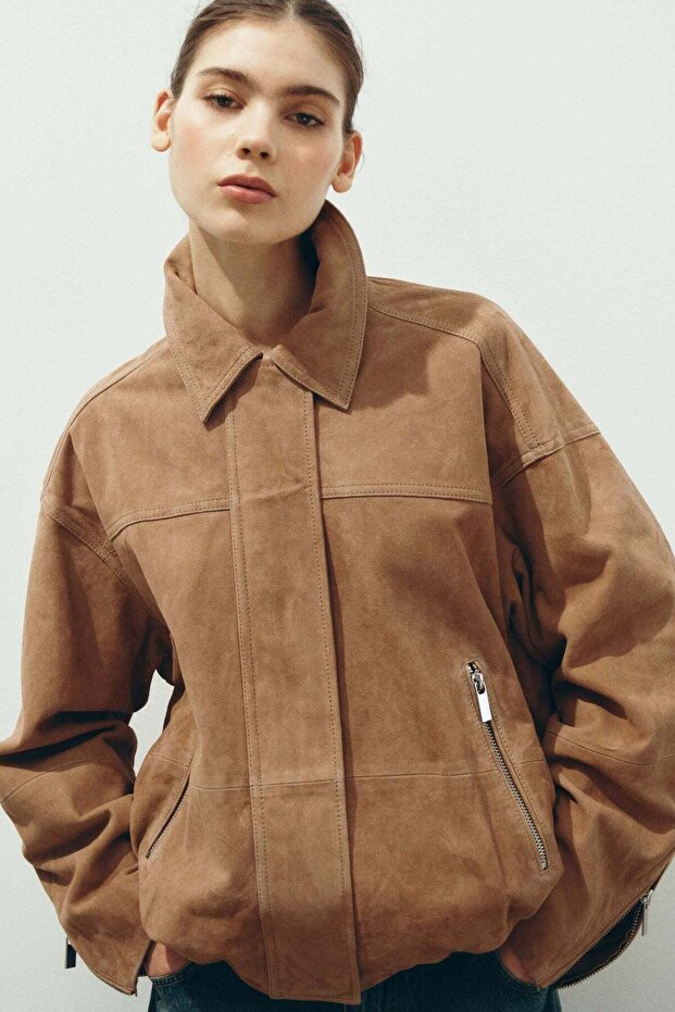 Suede jacket - 1