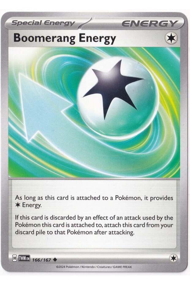 Boomerang Energy 166/167 - Twilight Masquerade - Card (Mint)