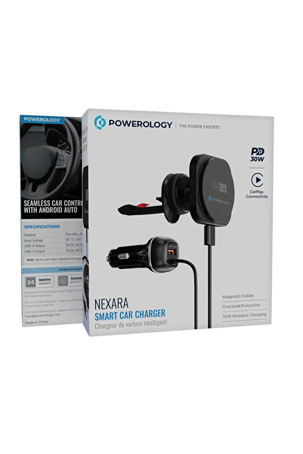 Nexar smart car charger Black