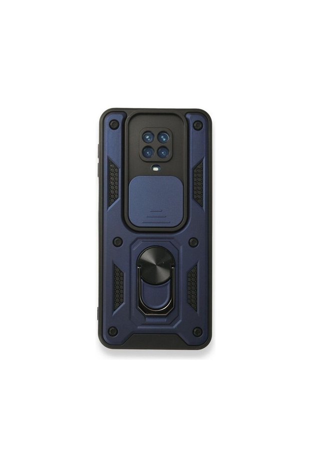 Xiaomi Redmi Note 9 Pro Case Ultra Protected Sliding Vega Cover with Magnetic Ring Stand
