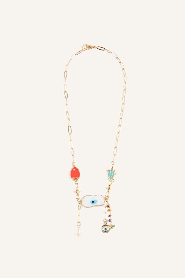 Berrin Özkan X Chain Necklace H3998Axns