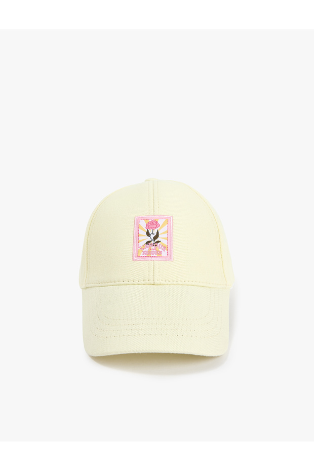 Cotton Embroidery Detailed Cap Hat