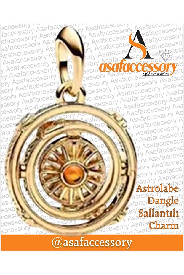 قلادة على شكل أسطرلاب ~ asafaccessory