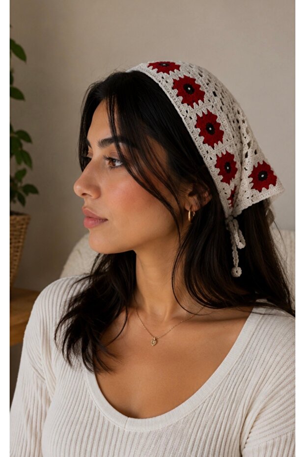 Bandana - Mesh Knit Hair Bandana