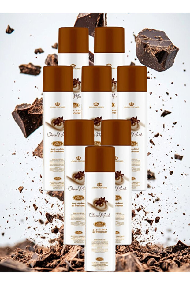 8 قطع من معطر الهواء شوكو مسك 300 مل