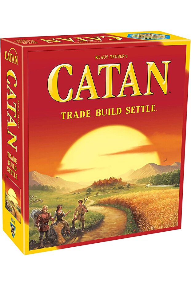 6th Edition - New Version - Trade Build Settle Board Game