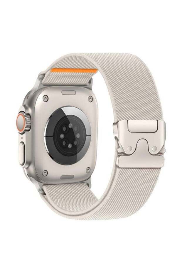 Sports Elastic Nylon Straps For Apple Watch Ultra 2 Band 49mm 44mm 46mm 45mm Replacement Nylon Strap