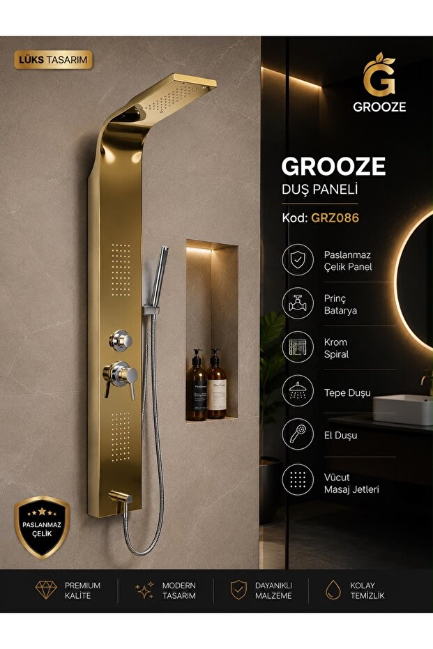 DUŞ PANELİ GOLD