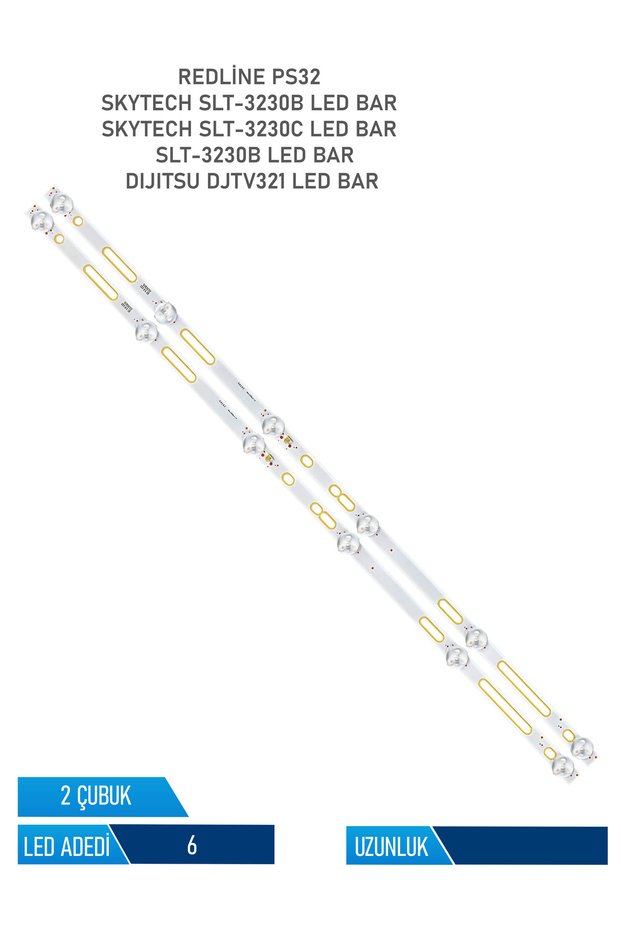 32ST2000 2 Parça 32 inc Tv Led Bar