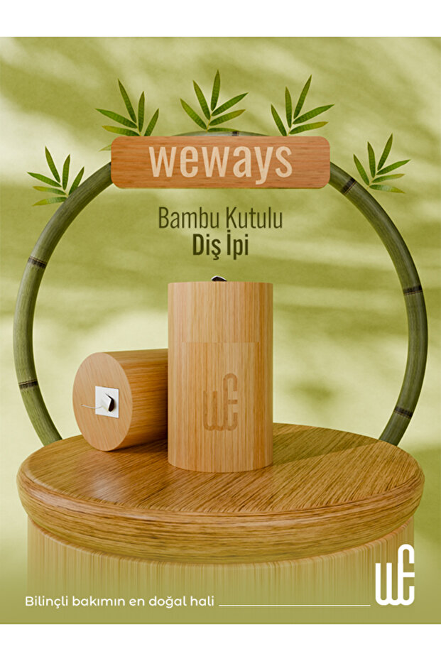 Bambu Kutulu Diş İpi