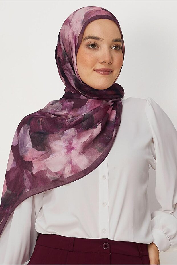 شال منعش بنقشة الزهور 8646