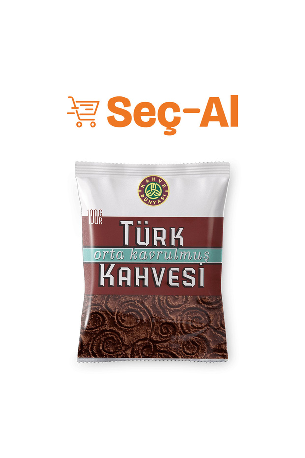 Medium Roasted Turkish Coffee 100 g (Pack of 6)