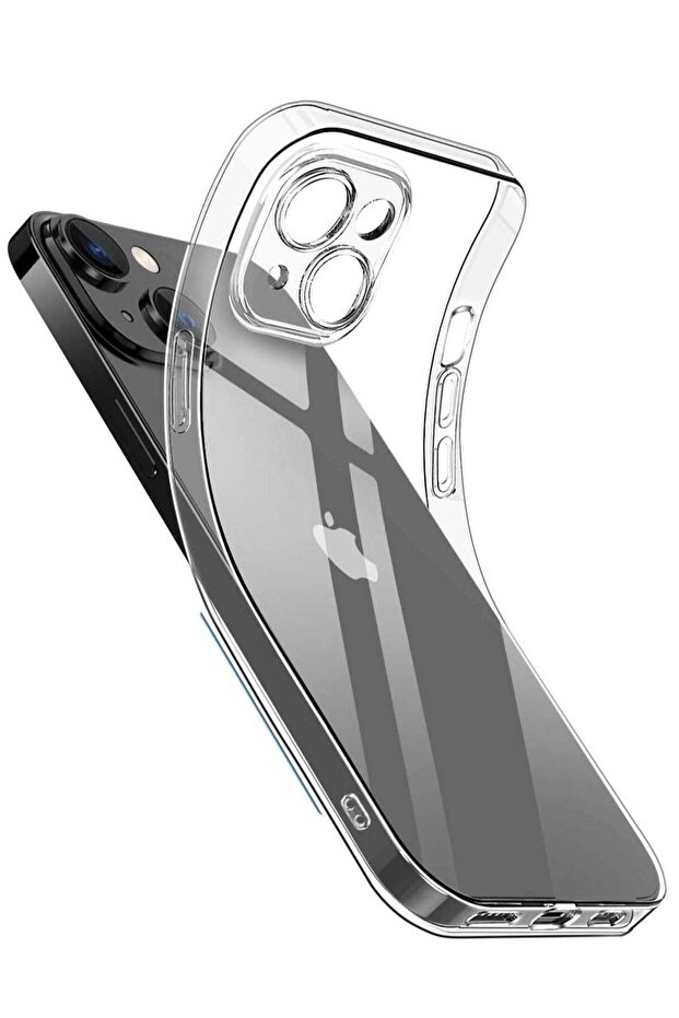Premium Clear Case Compatible with iPhone 14 Plus Back Cover With Full Camera Lens Coverage, Anti-Yellowing & Slim Case