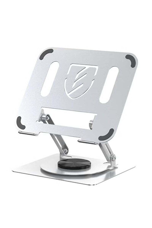 EH257 360° Rotatable Laptop Stand for Desk – Adjustable Carbon Steel Ergonomic Notebook Riser