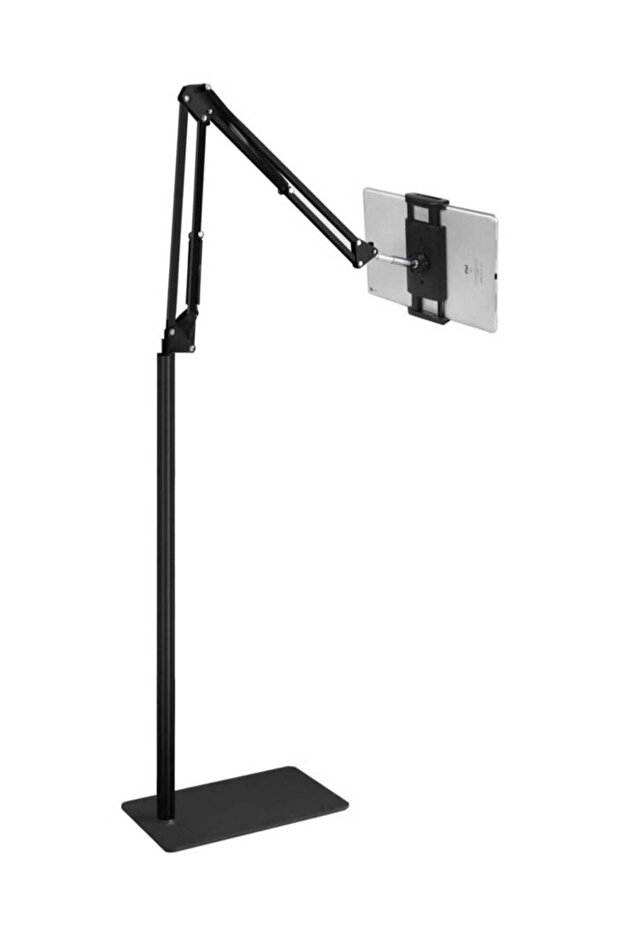 Adjustable Floor Tablet Stand: Versatile Holder with 360-Degree Rotation