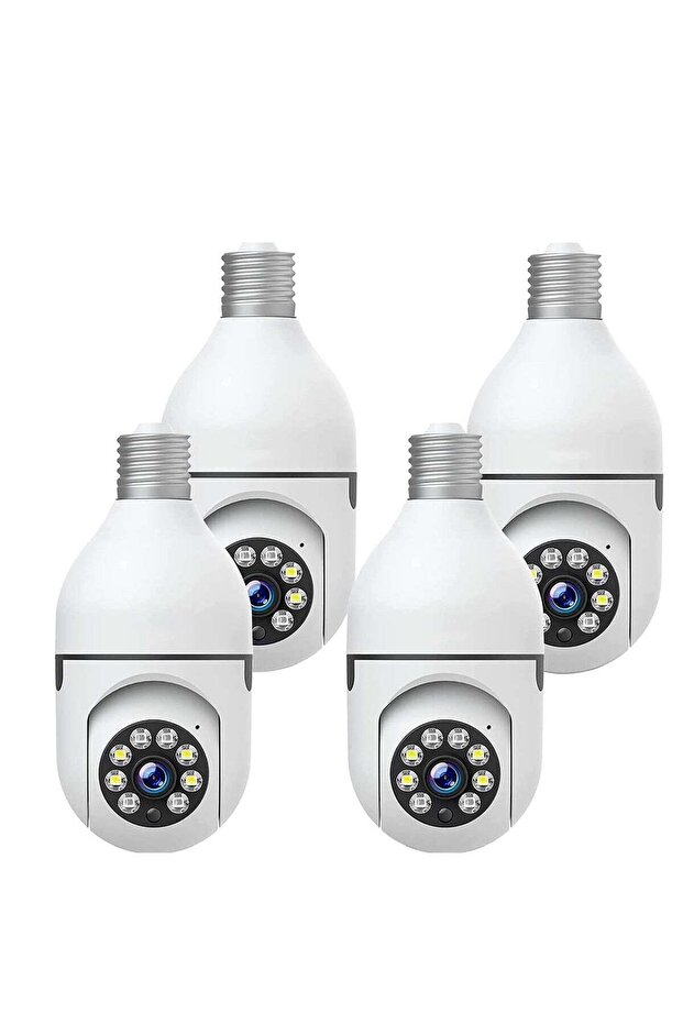 WiFi Light Bulb Camera 360 Degree Wireless Outdoor Security Camera Home Surveillance Cam