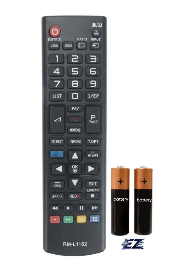 Remote Control Compatible with LG LED/LCD TV (Exactly same model will work) with battery