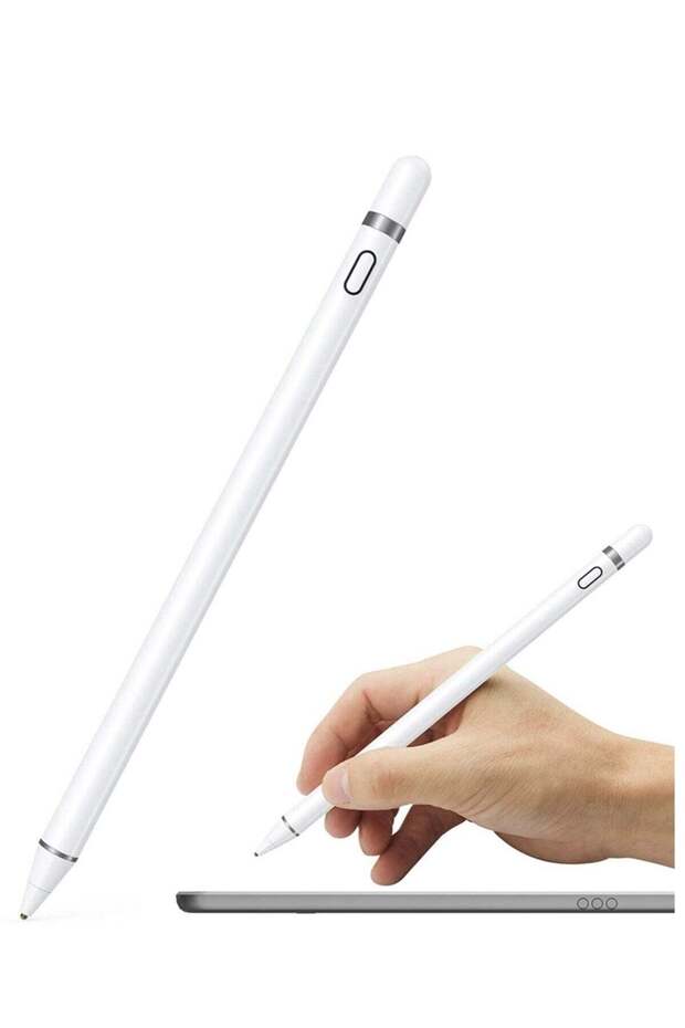 Active Stylus Pen with Palm Rejection for Precise Writing/Drawing Compatible with Apple iPad White