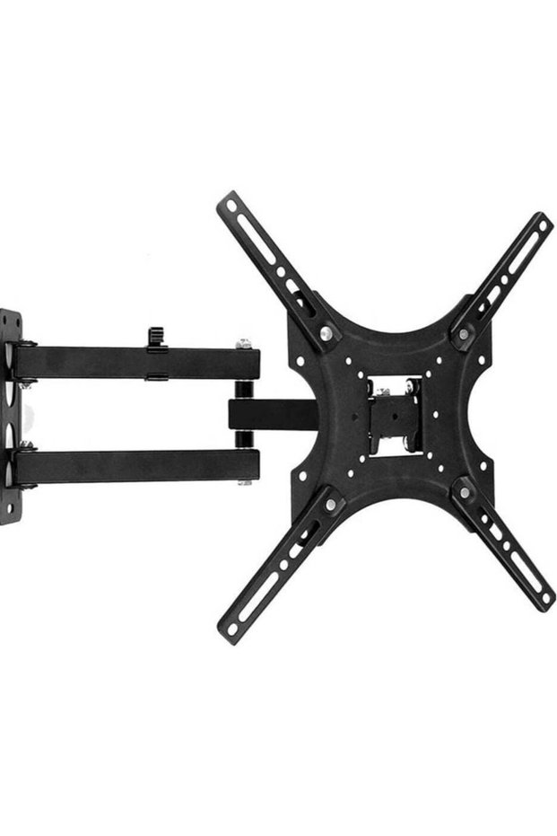 TV Stand/TV Wall Mount swivel and Tilt for Most 14-55Inch Flat Screen TV rugged TV Mount Articulating Standard Load 66 Ibs